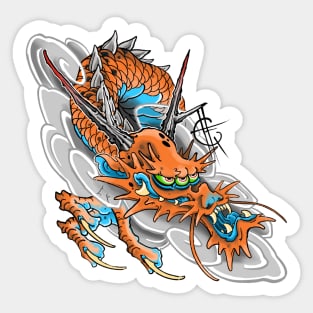 Blinky Dragon Sticker